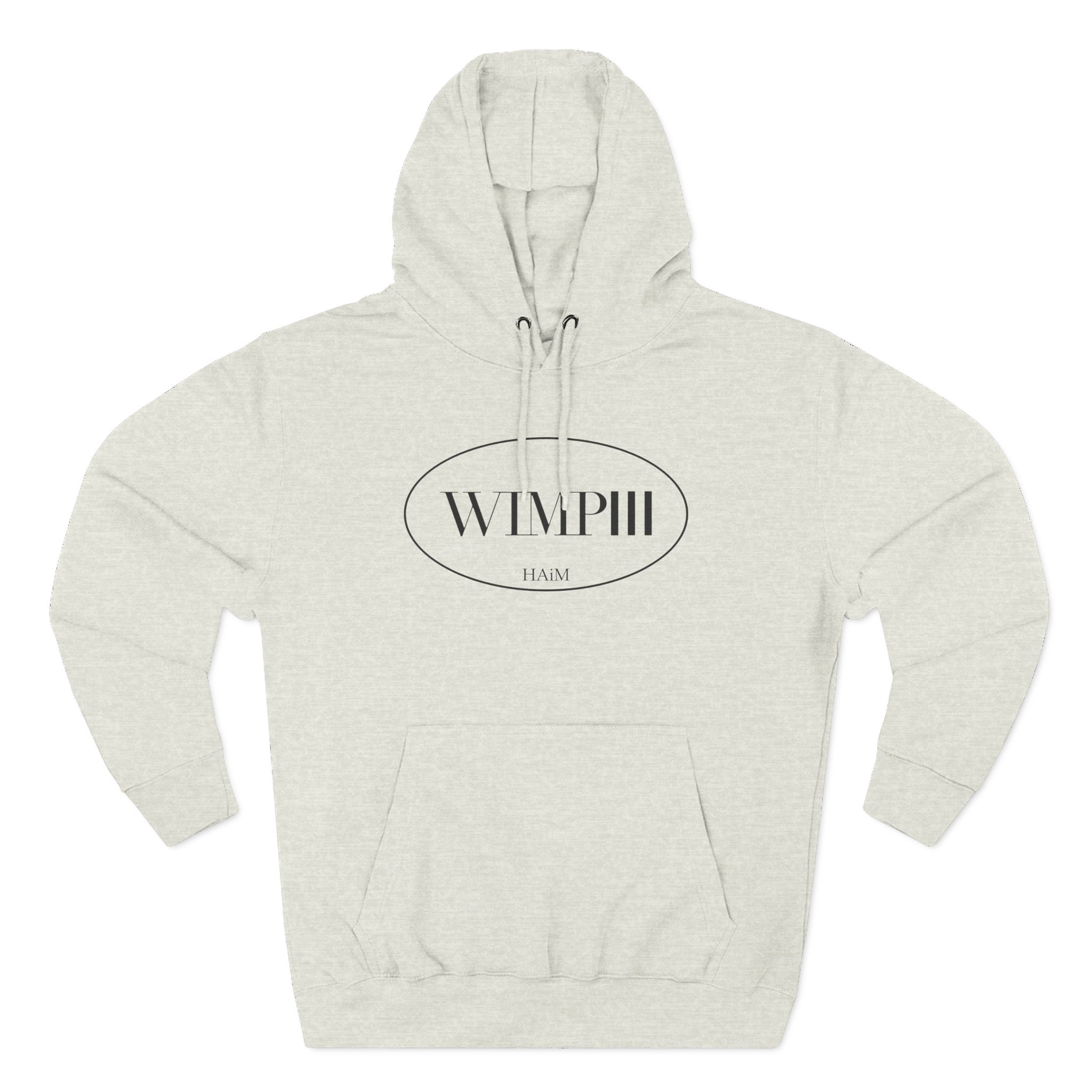 Haim Wimpiii  Three-Panel Fleece Hoodie