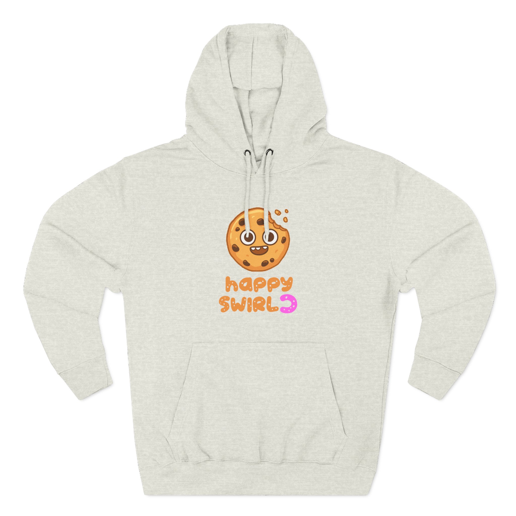 Cookieswirlc Three-Panel Fleece Hoodie