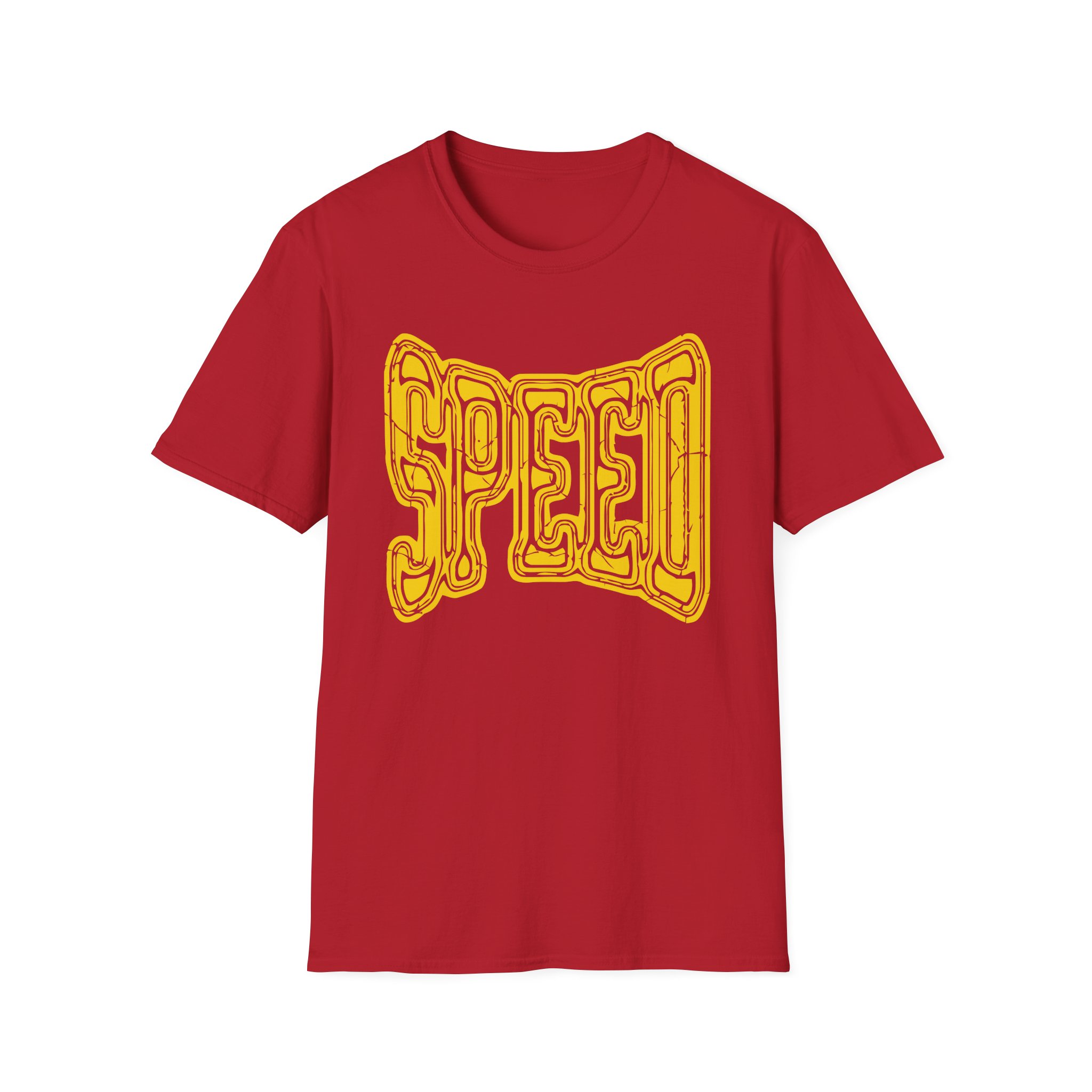 Ishowspeed Gold Logo Unisex Softstyle T-Shirt