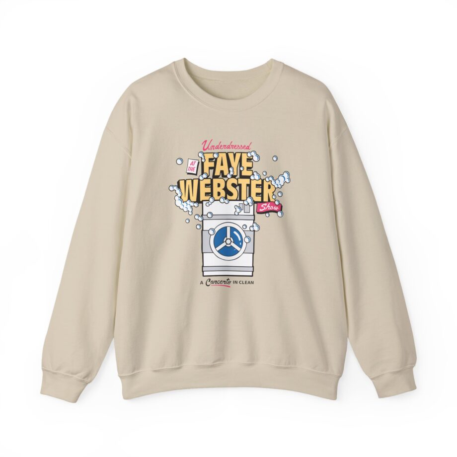 Faye Webster Laundrette Unisex Heavy Blend™ Crewneck Sweatshirt