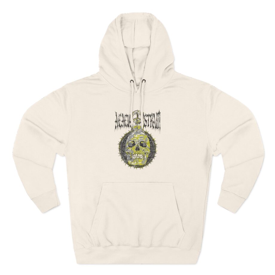 The Acacia Strain Hourglass Three-Panel Fleece Hoodie