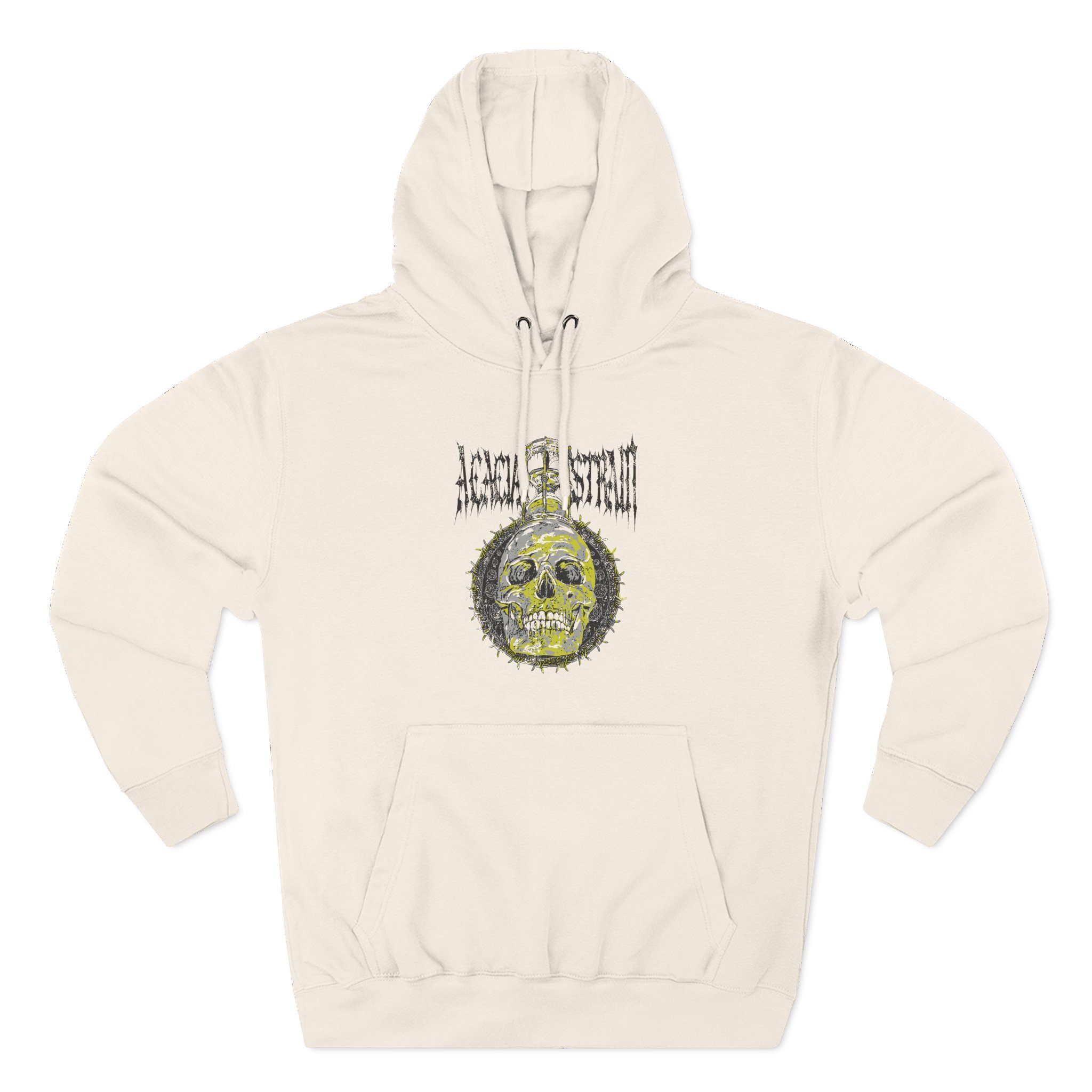 The Acacia Strain Hourglass Three-Panel Fleece Hoodie
