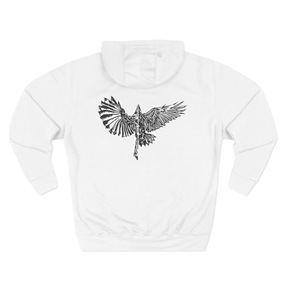 Hardy Three-Panel Fleece Hoodie