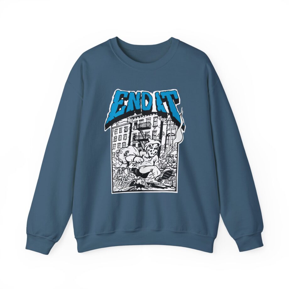 End It Unisex Heavy Blend Crewneck Sweatshirt