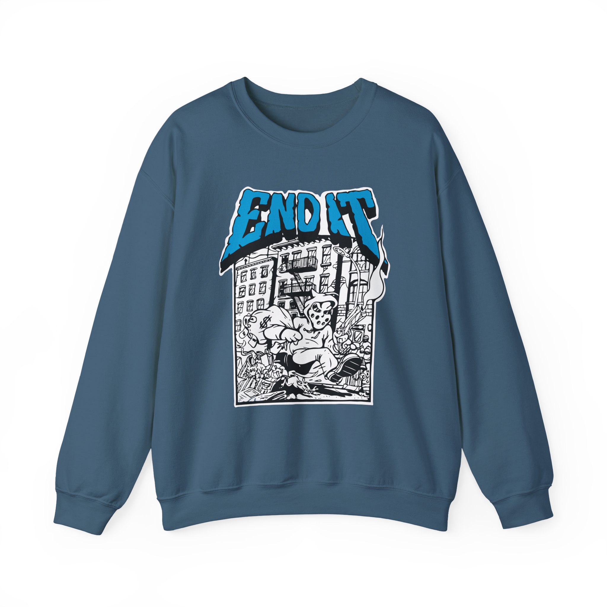 End It Unisex Heavy Blend Crewneck Sweatshirt