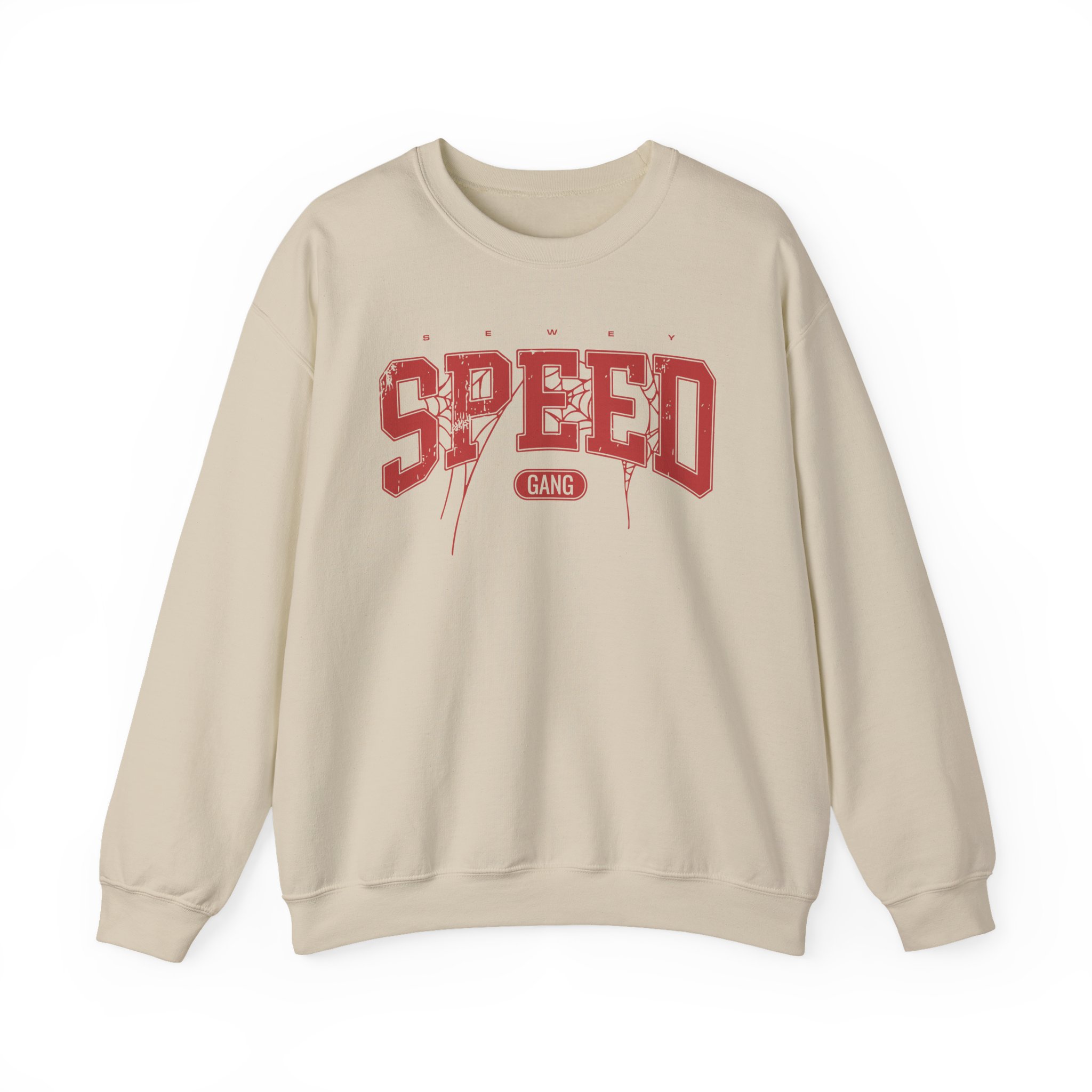 Ishowspeed Spider Web Unisex Heavy Blendâ„¢ Crewneck Sweatshirt