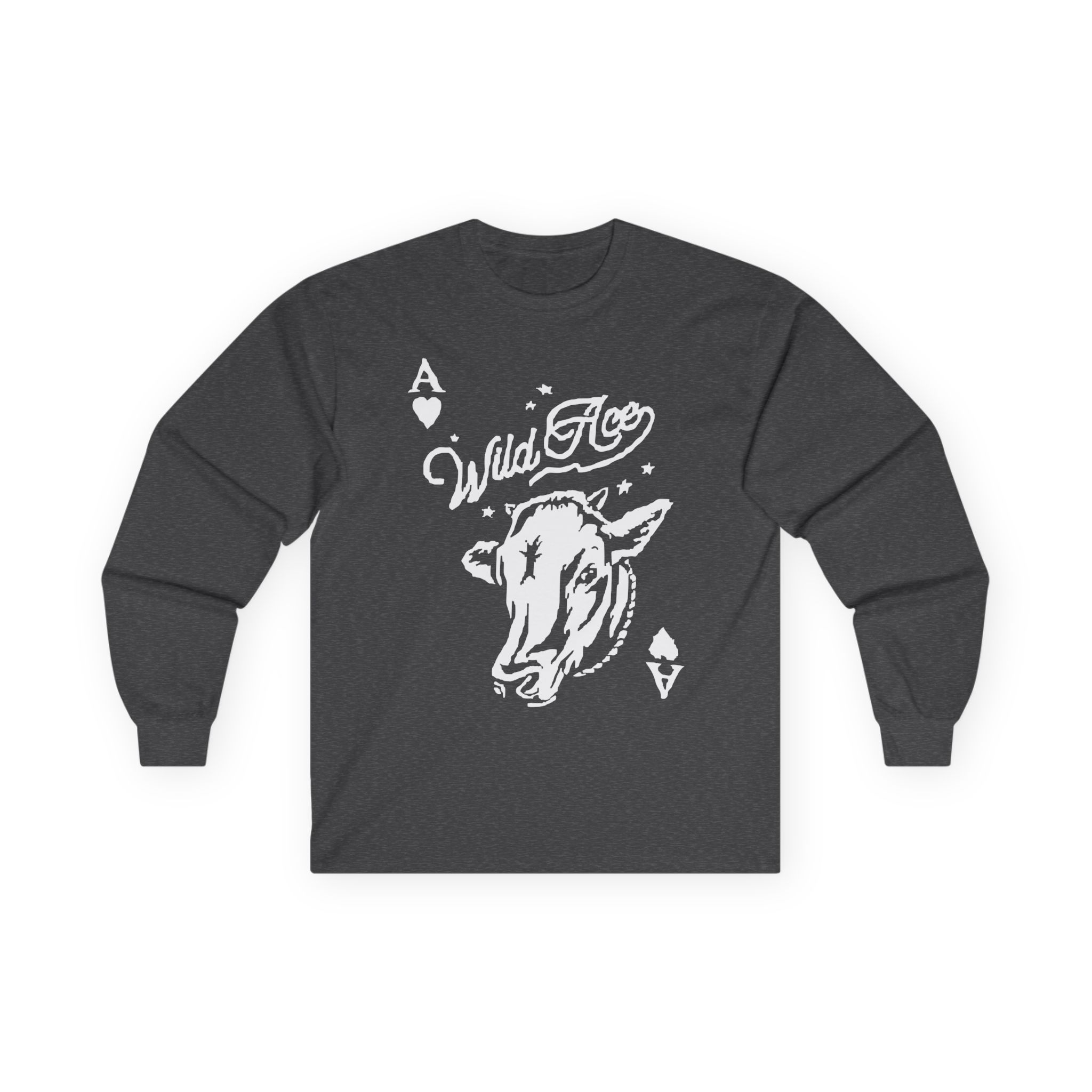 Kallmekris Wild Ace Knit Unisex Ultra Cotton Long Sleeve Tee