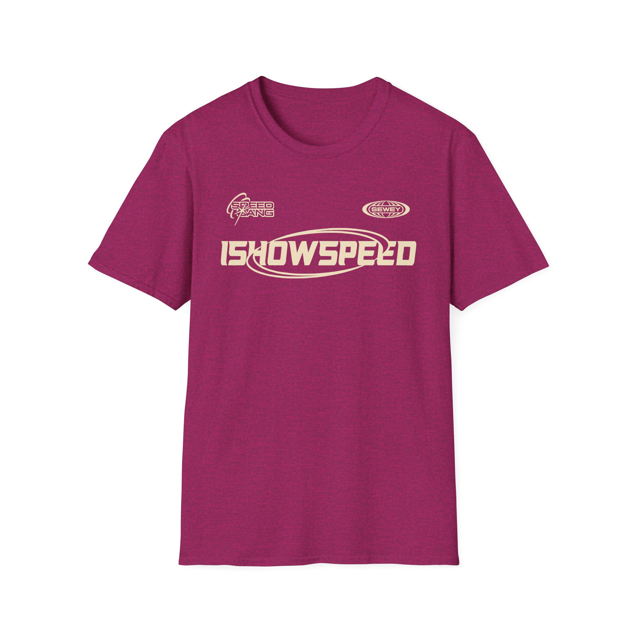 Ishowspeed Racing Royal Unisex Softstyle T-Shirt