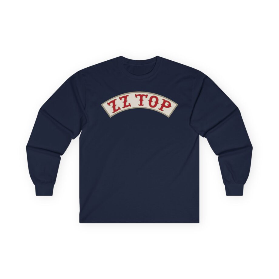 ZZ Top Banner Logo Unisex Ultra Cotton Long Sleeve Tee