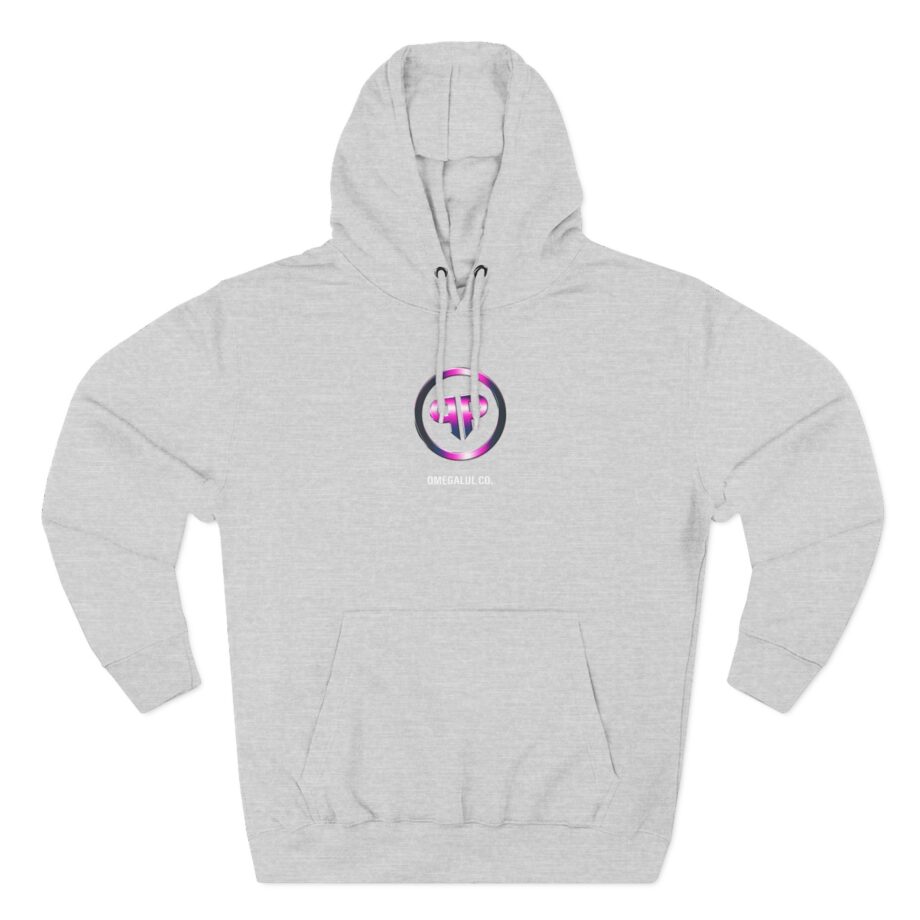 Papaplatte OMEGALUL CO. Three-Panel Fleece Hoodie