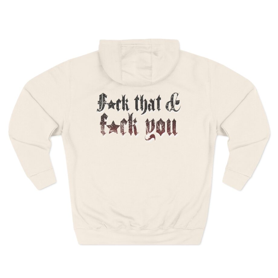 Hardy F*ck You Three-Panel Fleece Hoodie
