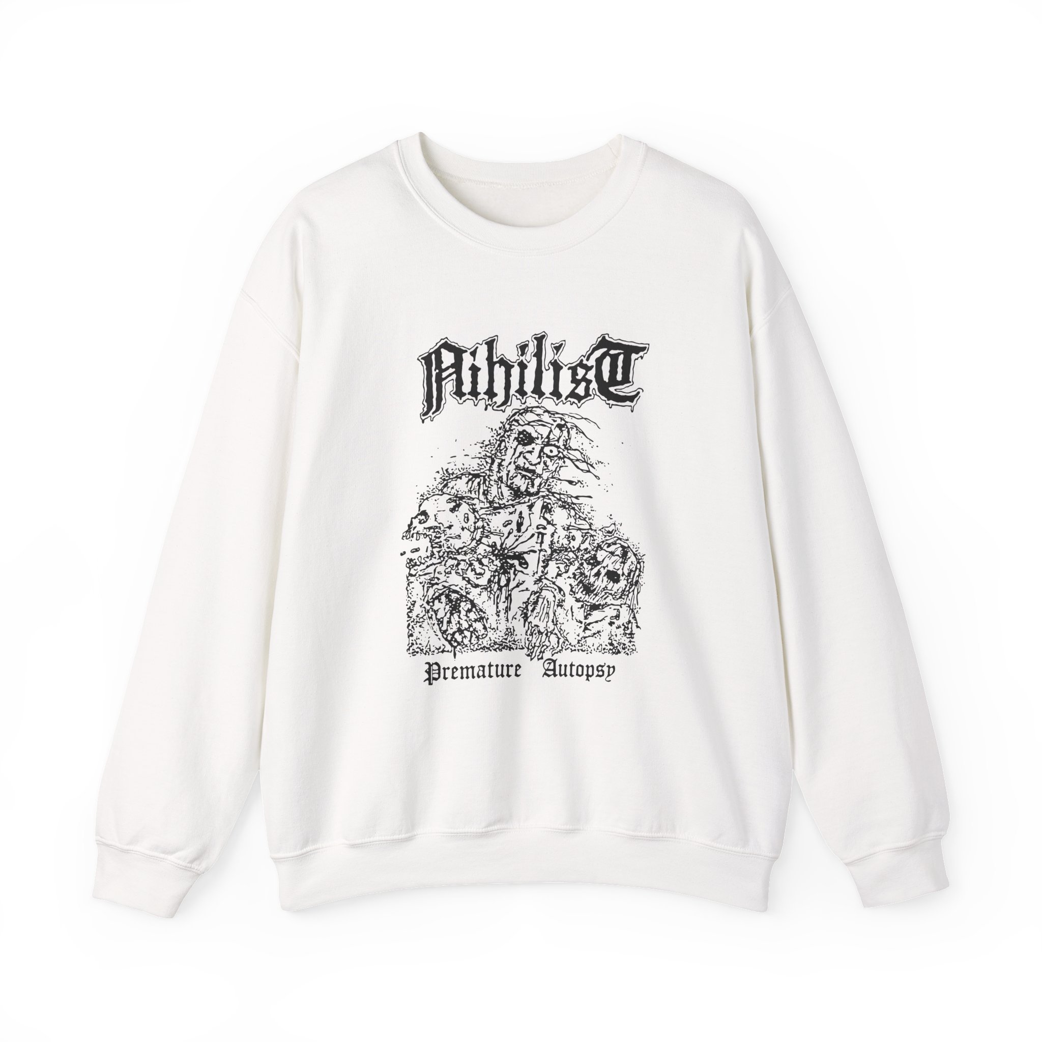 Entombed Premature Autopsy Unisex Heavy Blendâ„¢ Crewneck Sweatshirt