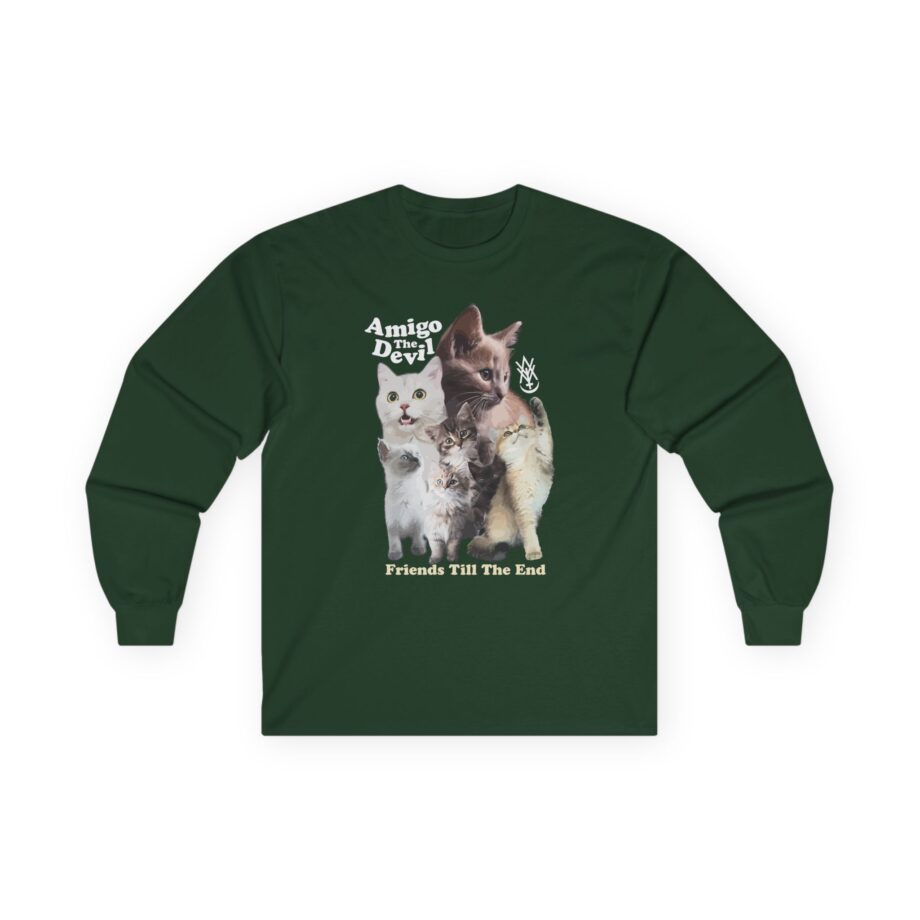 Amigo the Devil  Too Many Puppies Unisex Ultra Cotton Long Sleeve Tee