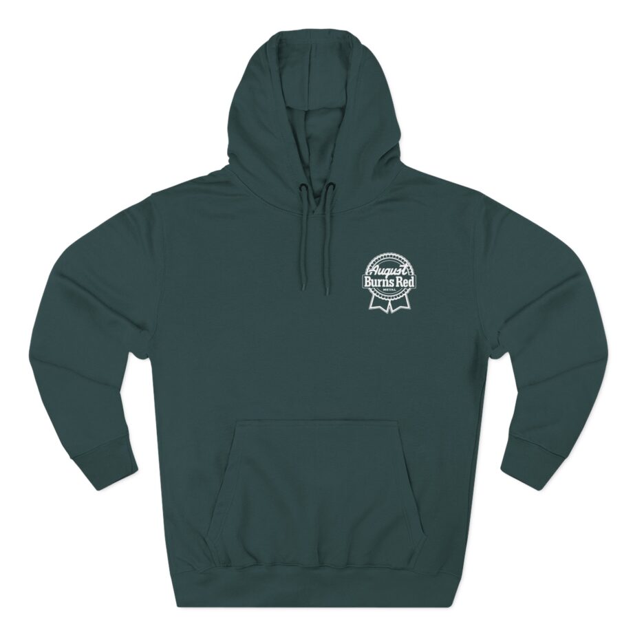 August Burns Red ABR Beer Can Three-Panel Fleece Hoodie