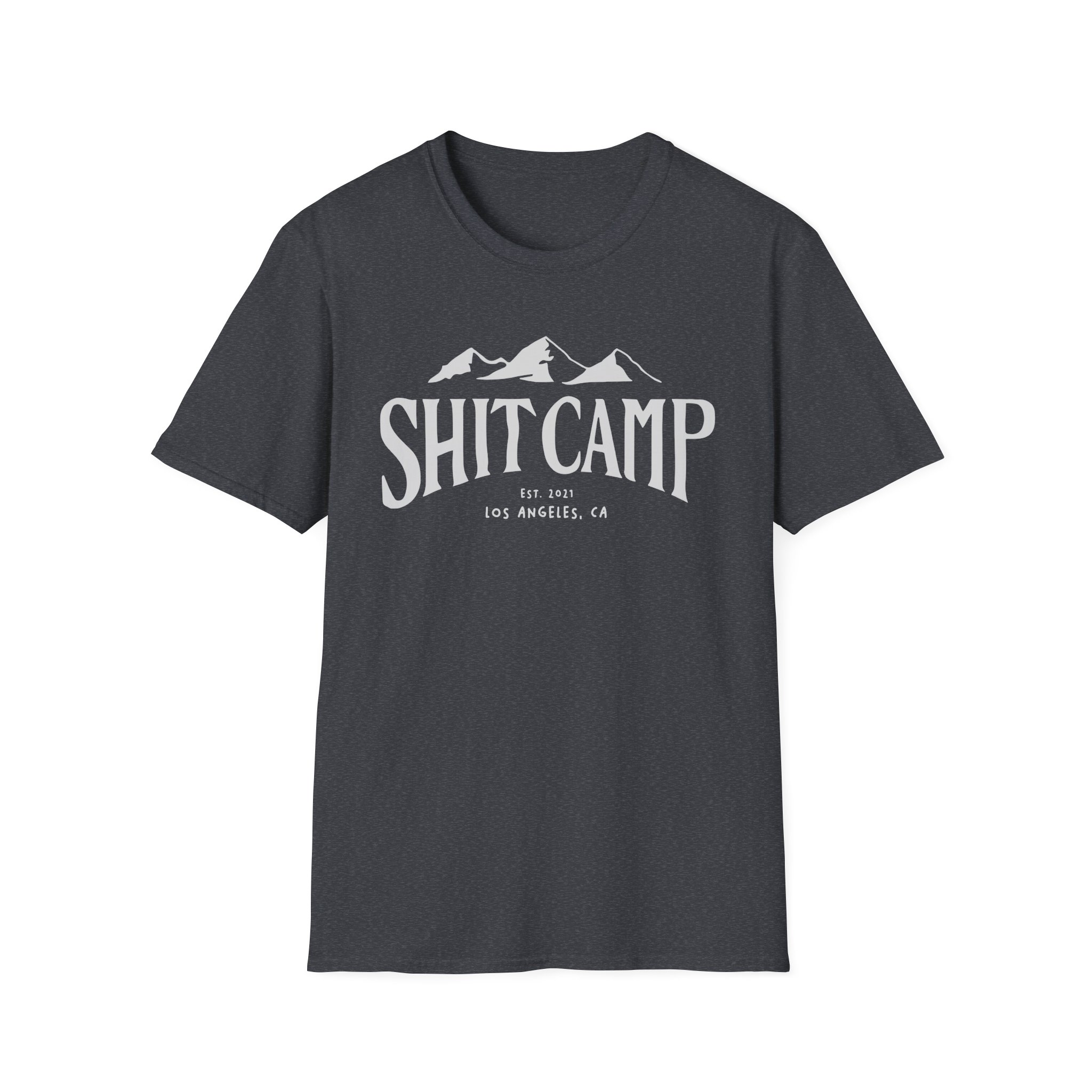Qtcinderella Shit Camp Unisex Softstyle T-Shirt