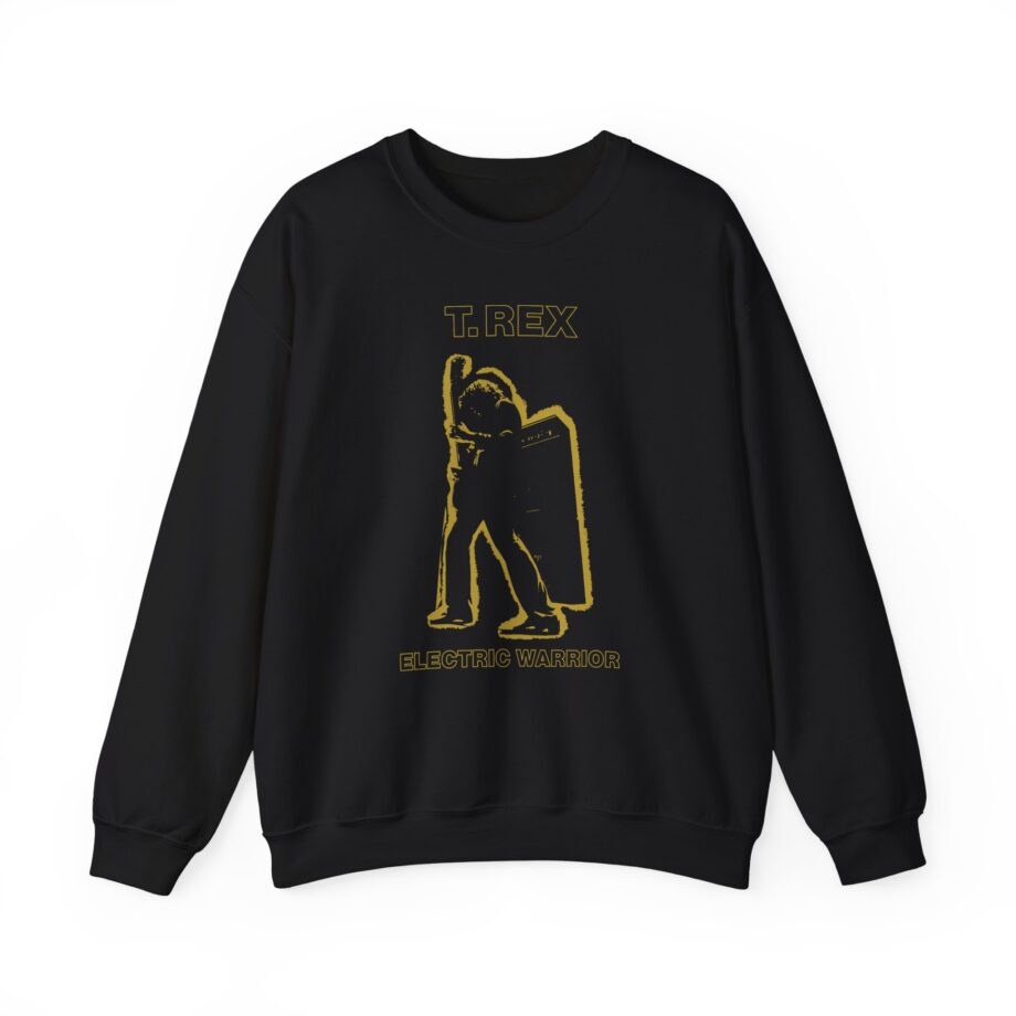 T Rex Electric Warrior Unisex Heavy Blend™ Crewneck Sweatshirt