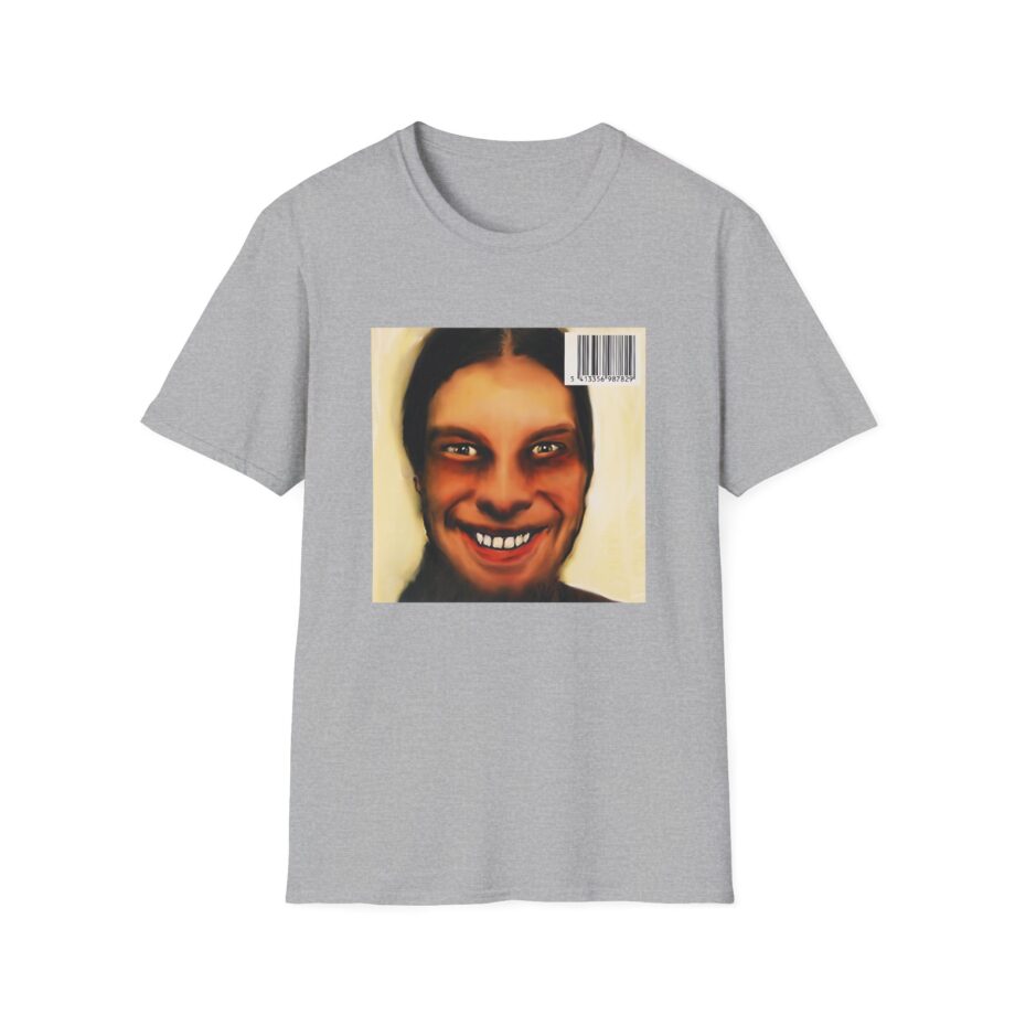 Aphex Twin I Care Because You Do  Album Cover Unisex Softstyle T-Shirt