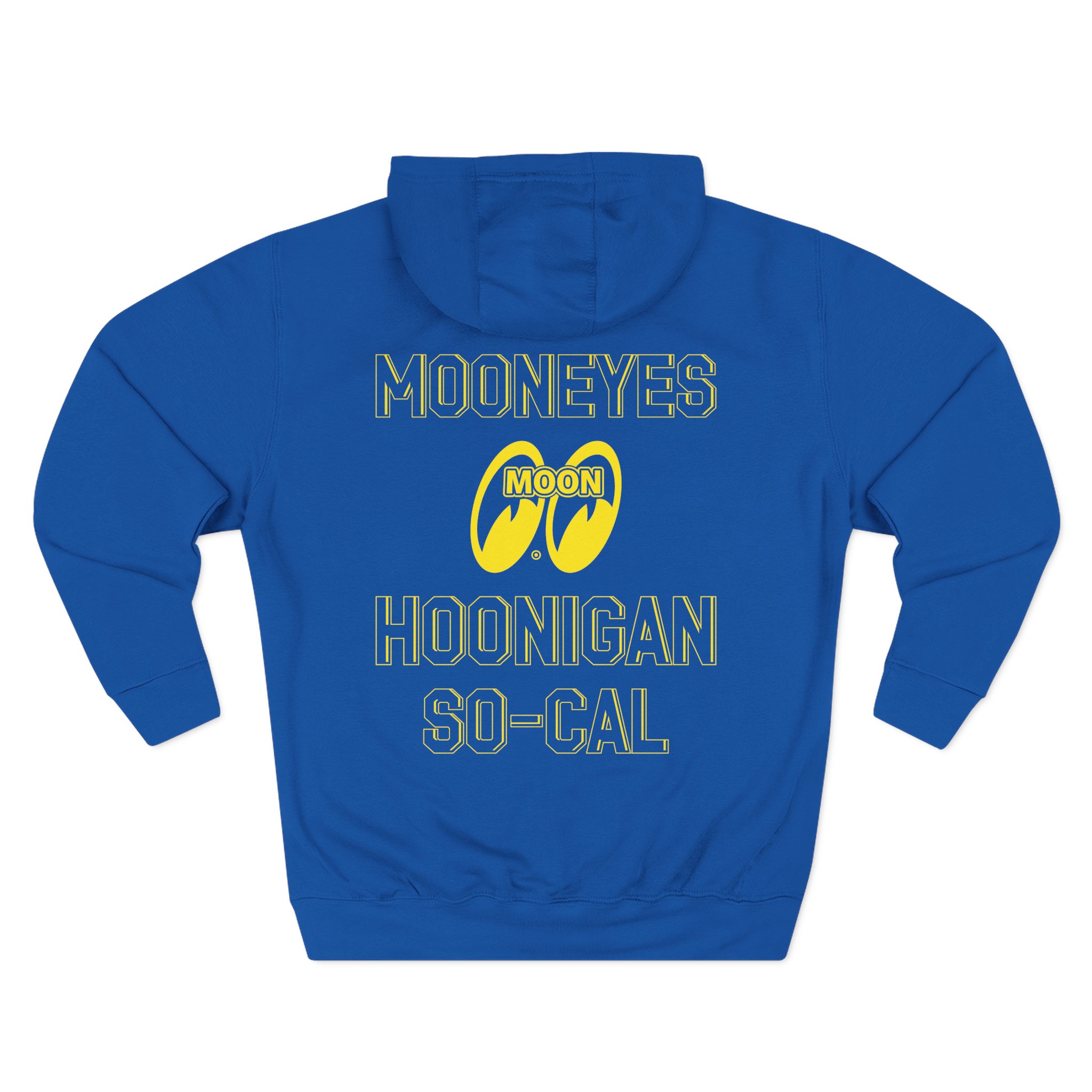 Ken Block Hoonigan X Mooneyes Socal Three-Panel Fleece Hoodie
