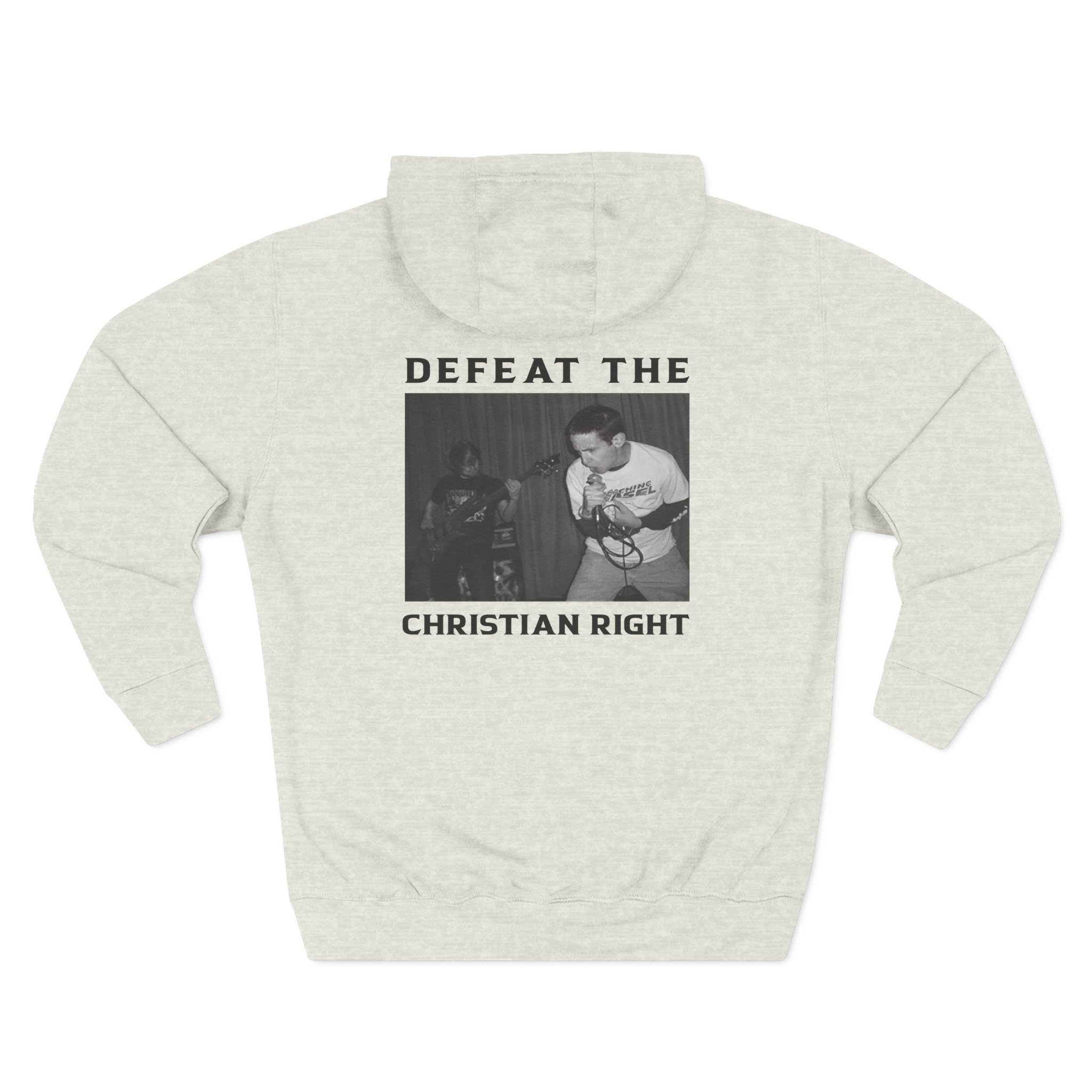 Weekend Nachos Christian Three-Panel Fleece Hoodie