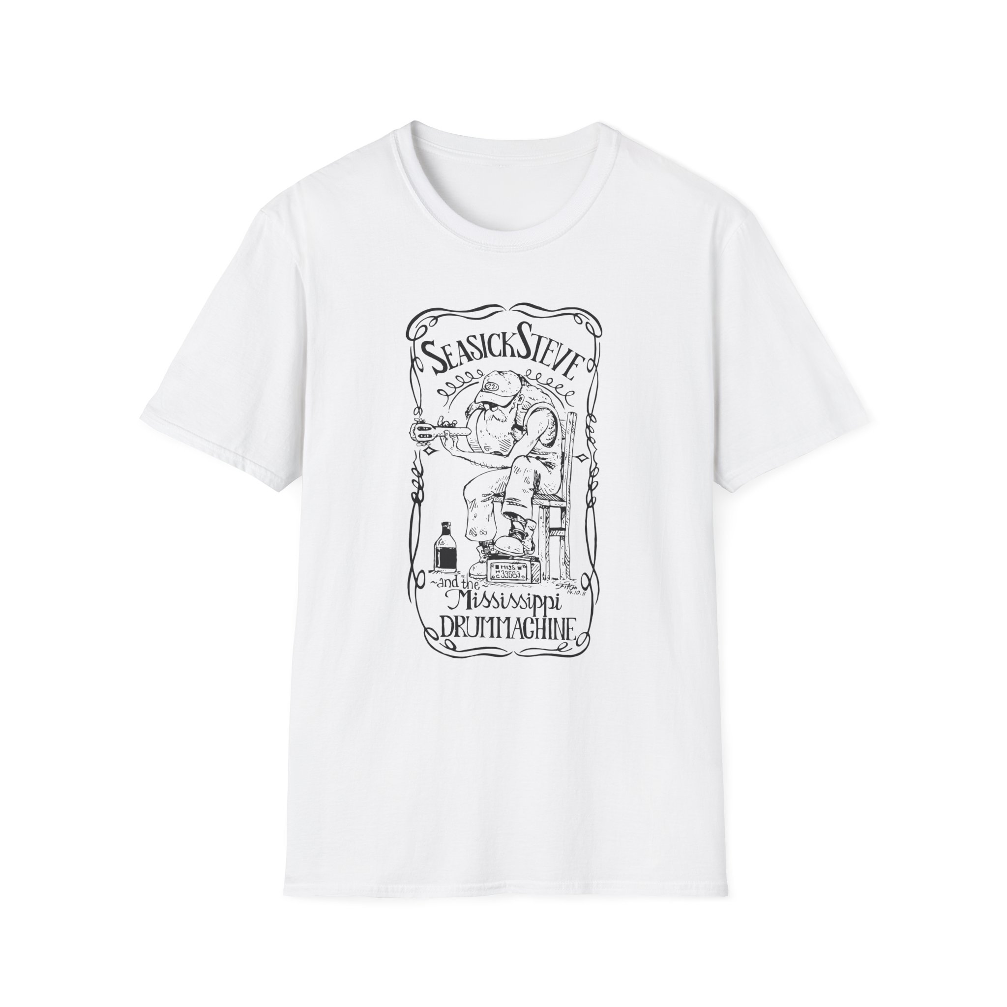 Seasick Steve  Unisex Softstyle T-Shirt