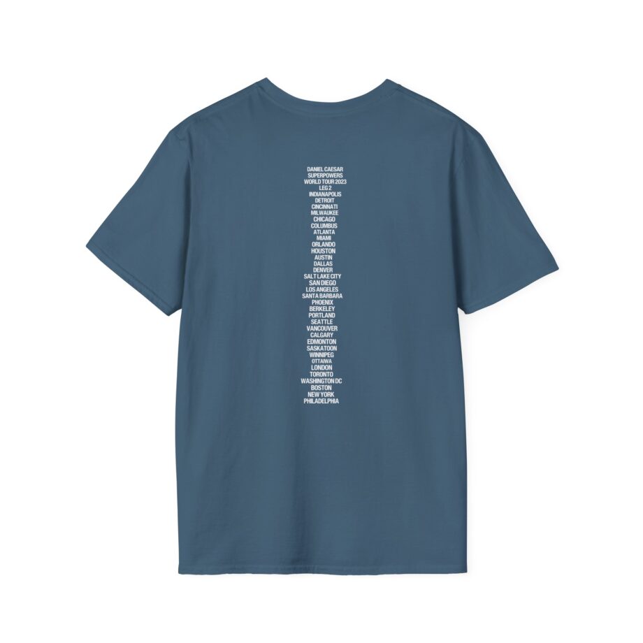 Daniel Caesar Superpowers World Tour Unisex Softstyle T-Shirt