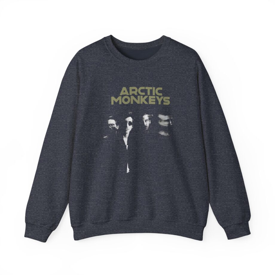 Arctic Monkeys Distorted Photo Unisex Heavy Blend™ Crewneck Sweatshirt