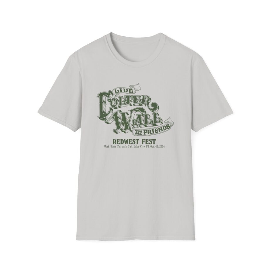 Colter Wall RedWest Fest Unisex Softstyle T-Shirt