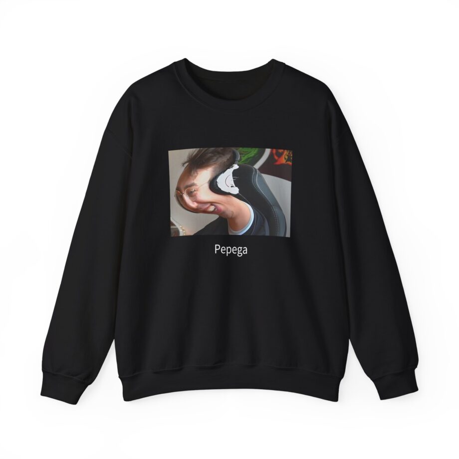 Papaplatte Pepega Unisex Heavy Blend™ Crewneck Sweatshirt