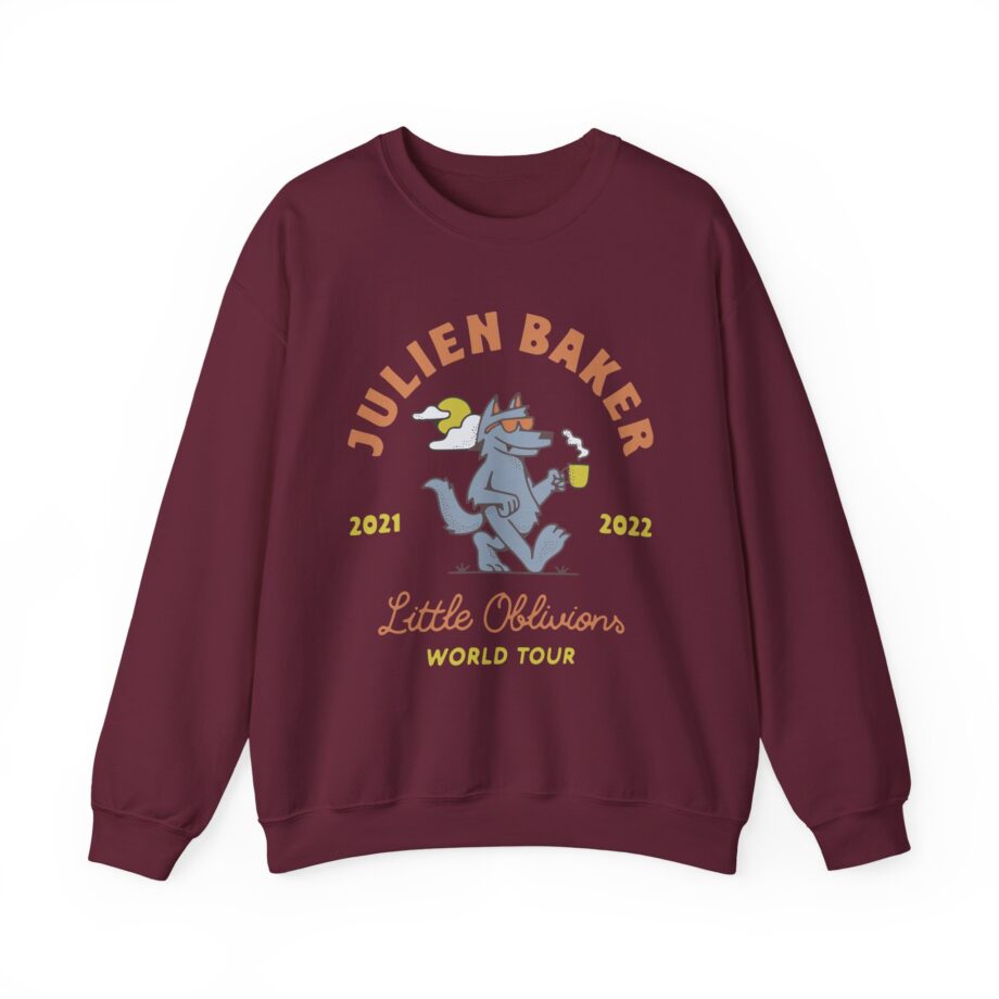 Julien Baker Little Oblivions World Tour Unisex Heavy Blend™ Crewneck Sweatshirt