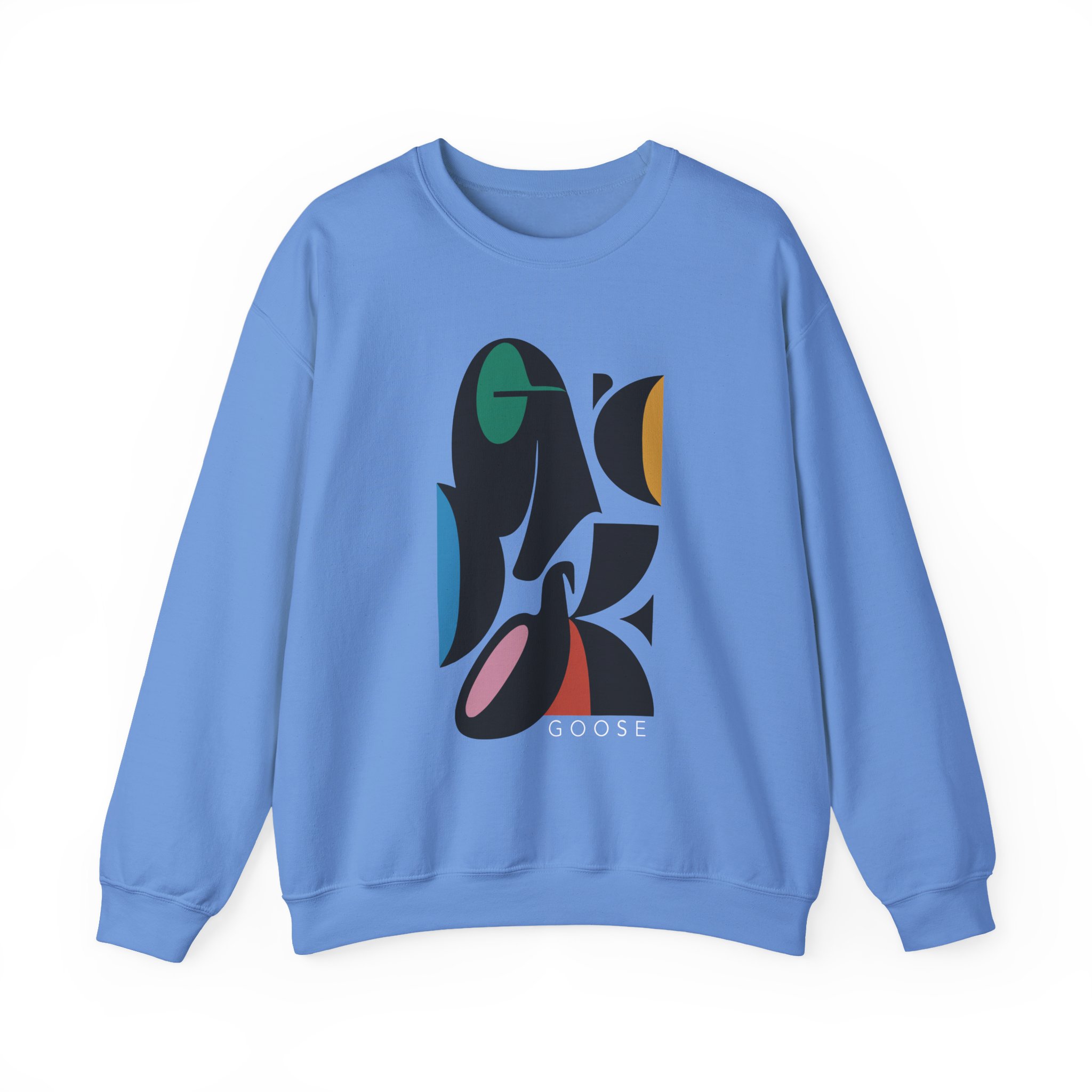 Goose Warp Spheres Unisex Heavy Blendâ„¢ Crewneck Sweatshirt