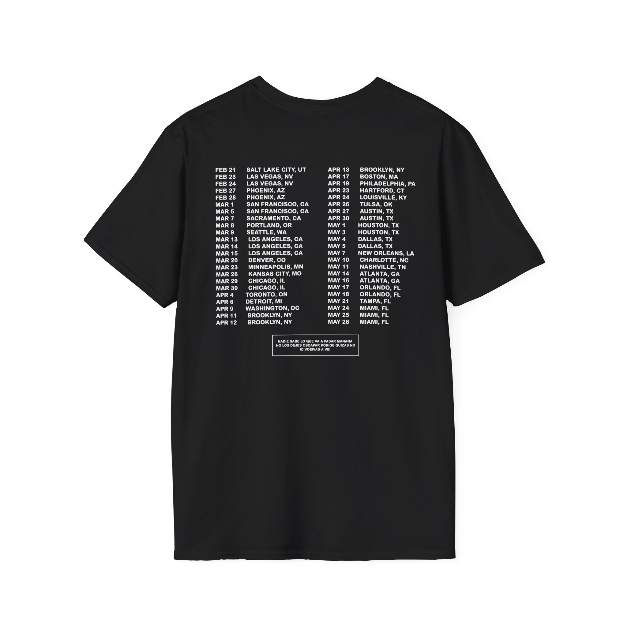 BB Gracias Por Nada Unisex Softstyle T-Shirt