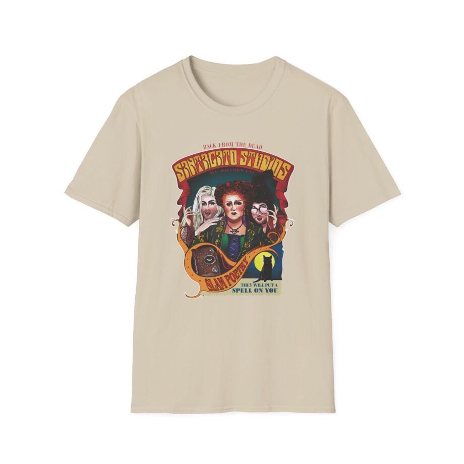 The Basement Yard Hocus Pocus Slam Poetry Unisex Softstyle T-Shirt
