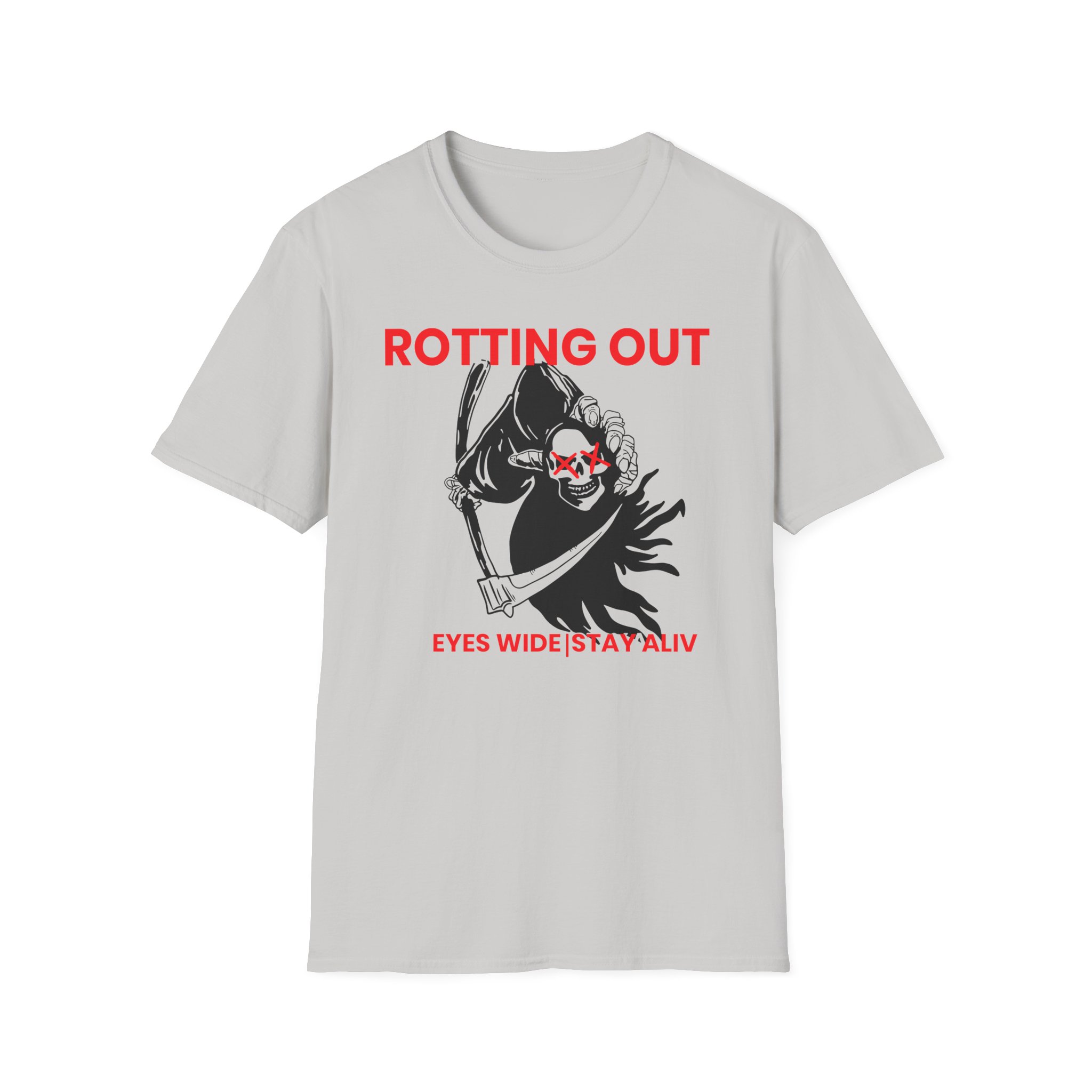 Rotting Out Eyes Wide Stay Alive Unisex Softstyle T-Shirt