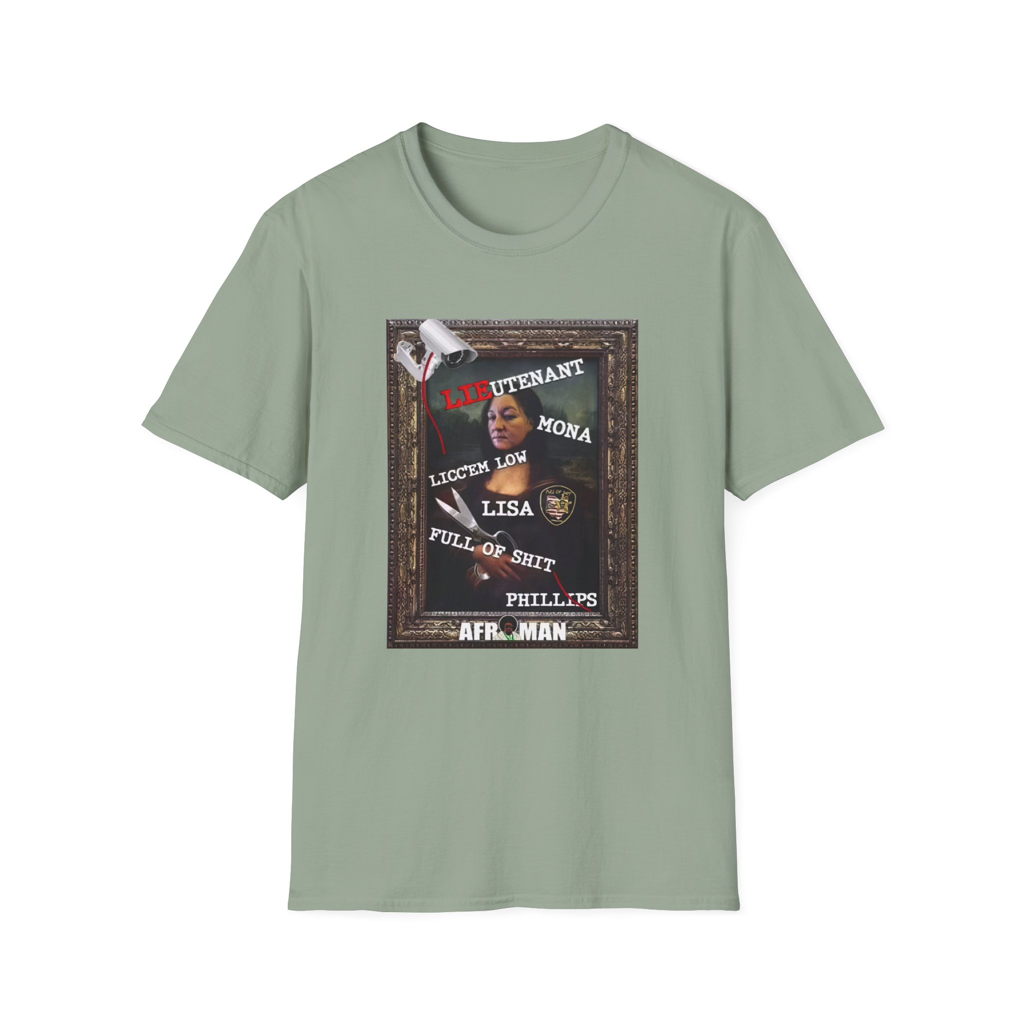 Afroman Lt Licc’em Low Lisa Full of Shit Phillips Unisex Softstyle T-Shirt