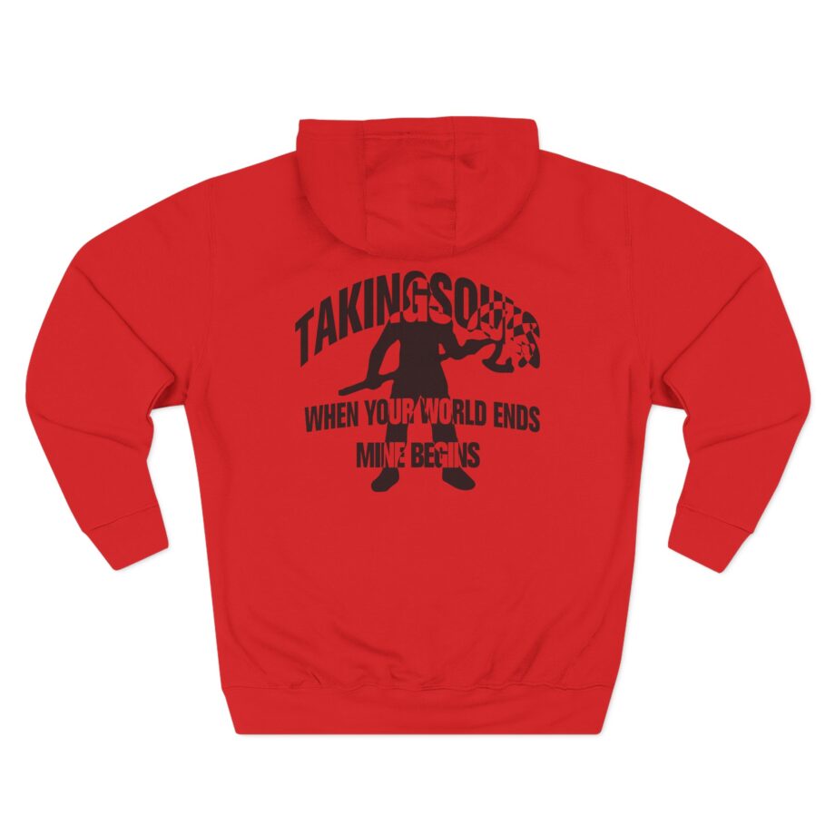 David Goggins Taking Souls Axeman Three-Panel Fleece Hoodie