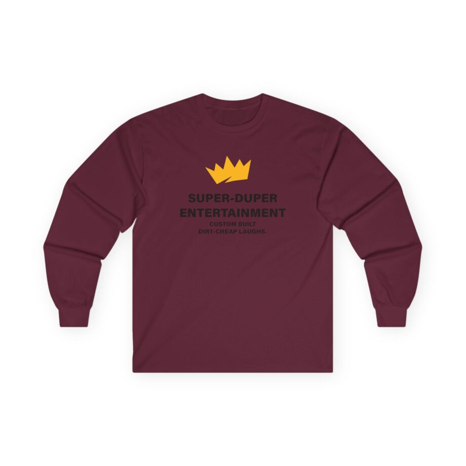 OTK Super-duper Entertainment Unisex Ultra Cotton Long Sleeve Tee