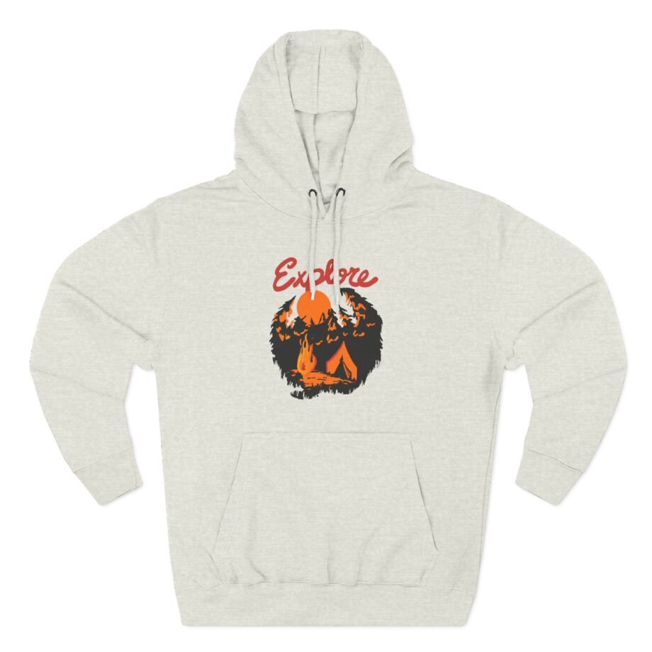 Camp Wendigoon Staff Three-Panel Fleece Hoodie