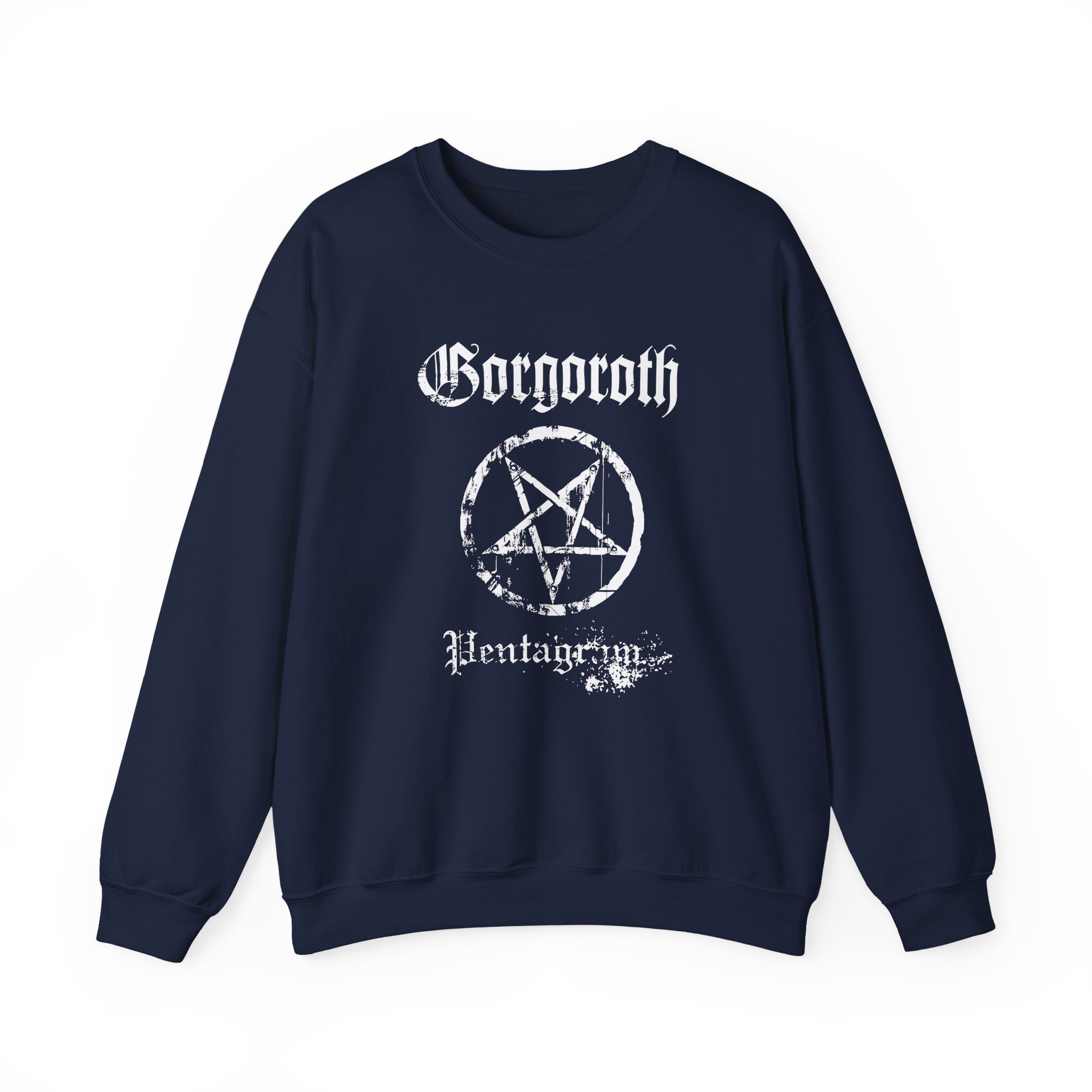 Gorgoroth Pentagram Unisex Heavy Blendâ„¢ Crewneck Sweatshirt