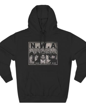 NWA The World's Most Dangerous Group Three-Panel Fleece Hoodie