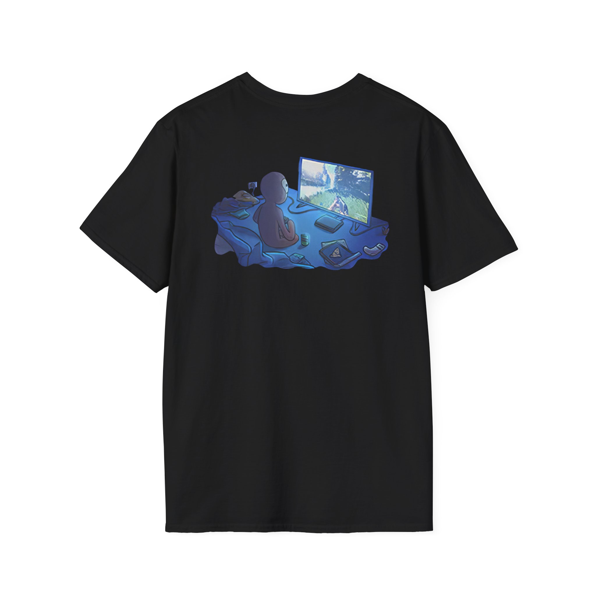 Spoonkid  Rust Monke Unisex Softstyle T-Shirt
