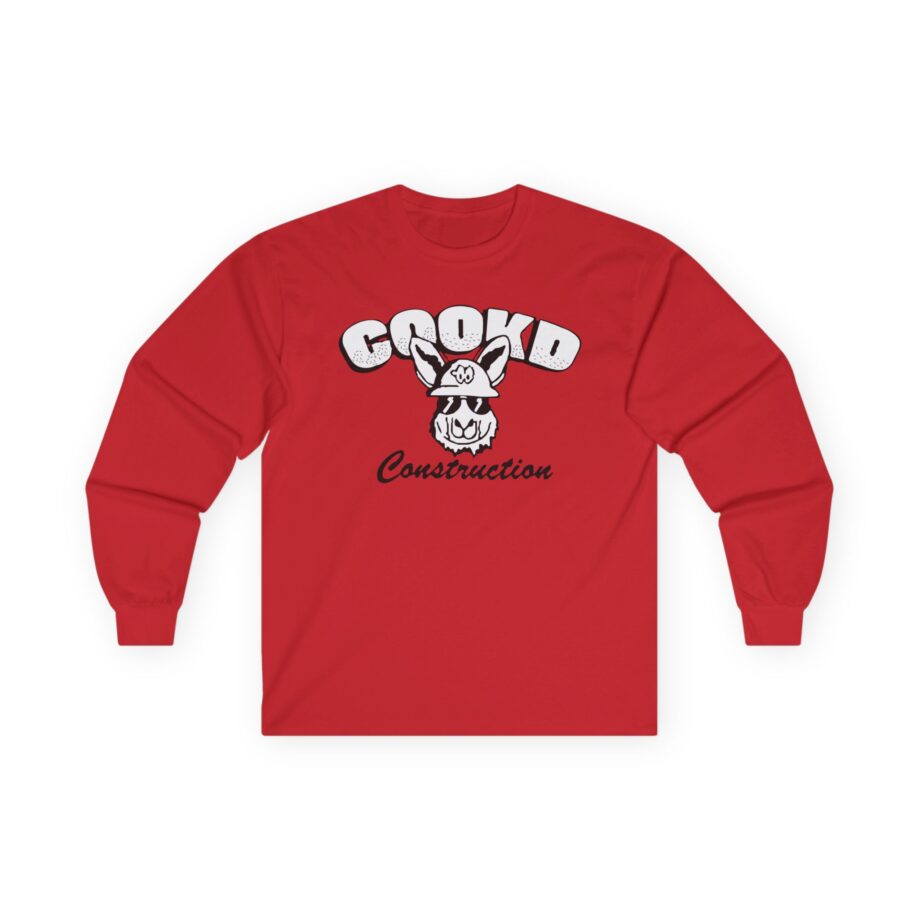 Lazarbeam Cookd Construction Unisex Ultra Cotton Long Sleeve Tee