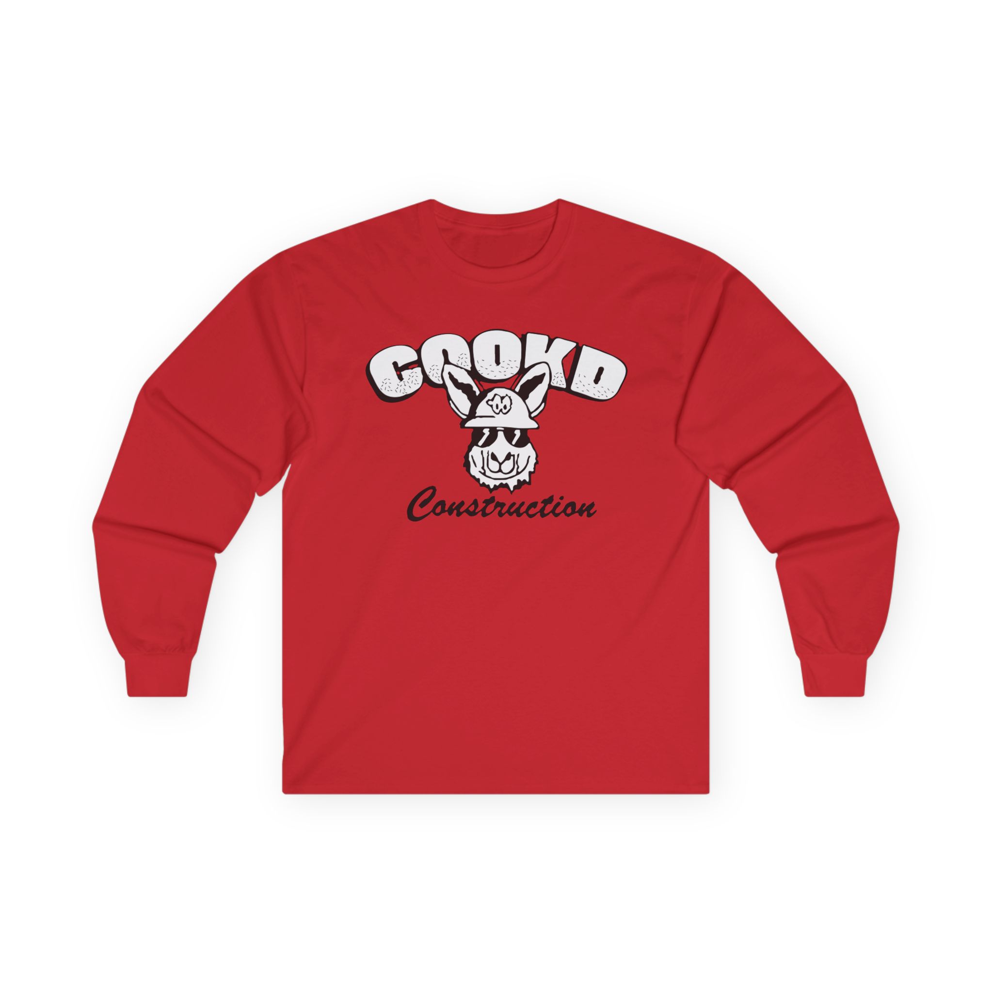 Lazarbeam Cookd Construction Unisex Ultra Cotton Long Sleeve Tee