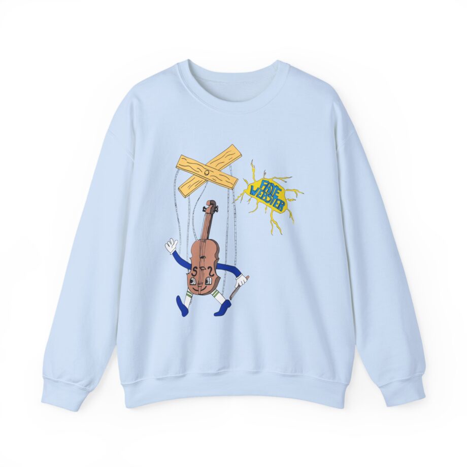 Faye Webster Felt Tip Unisex Heavy Blend™ Crewneck Sweatshirt