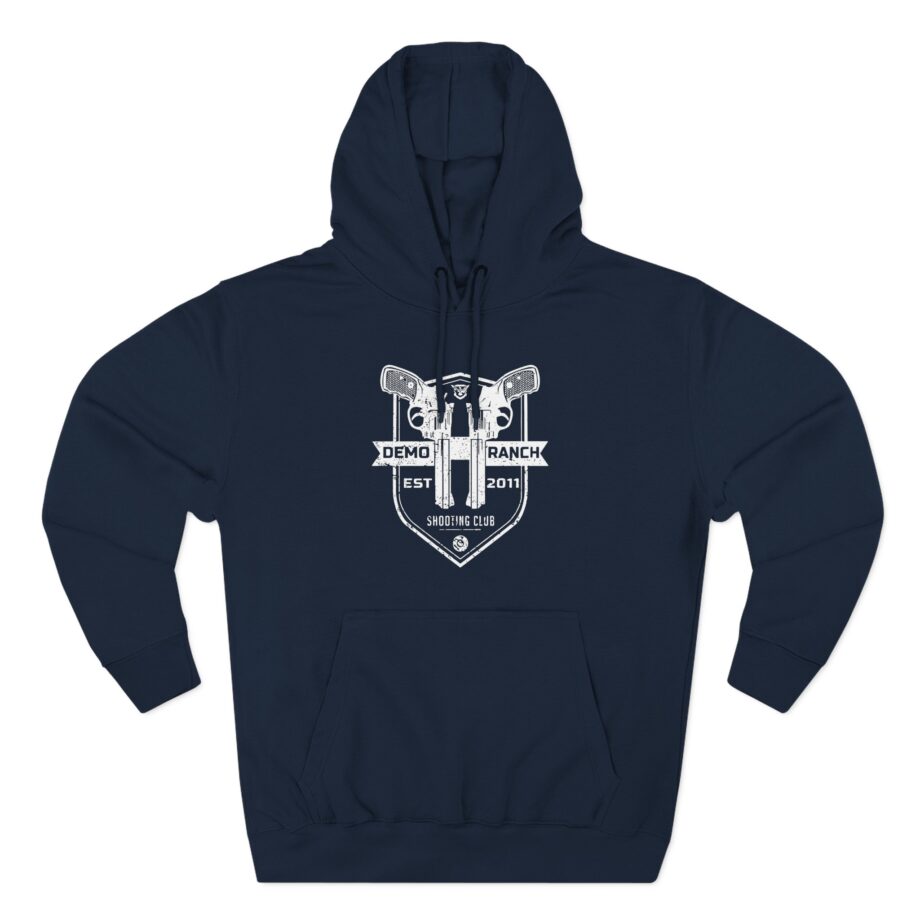Demo Ranch Shooting Club Pocket Three-Panel Fleece Hoodie
