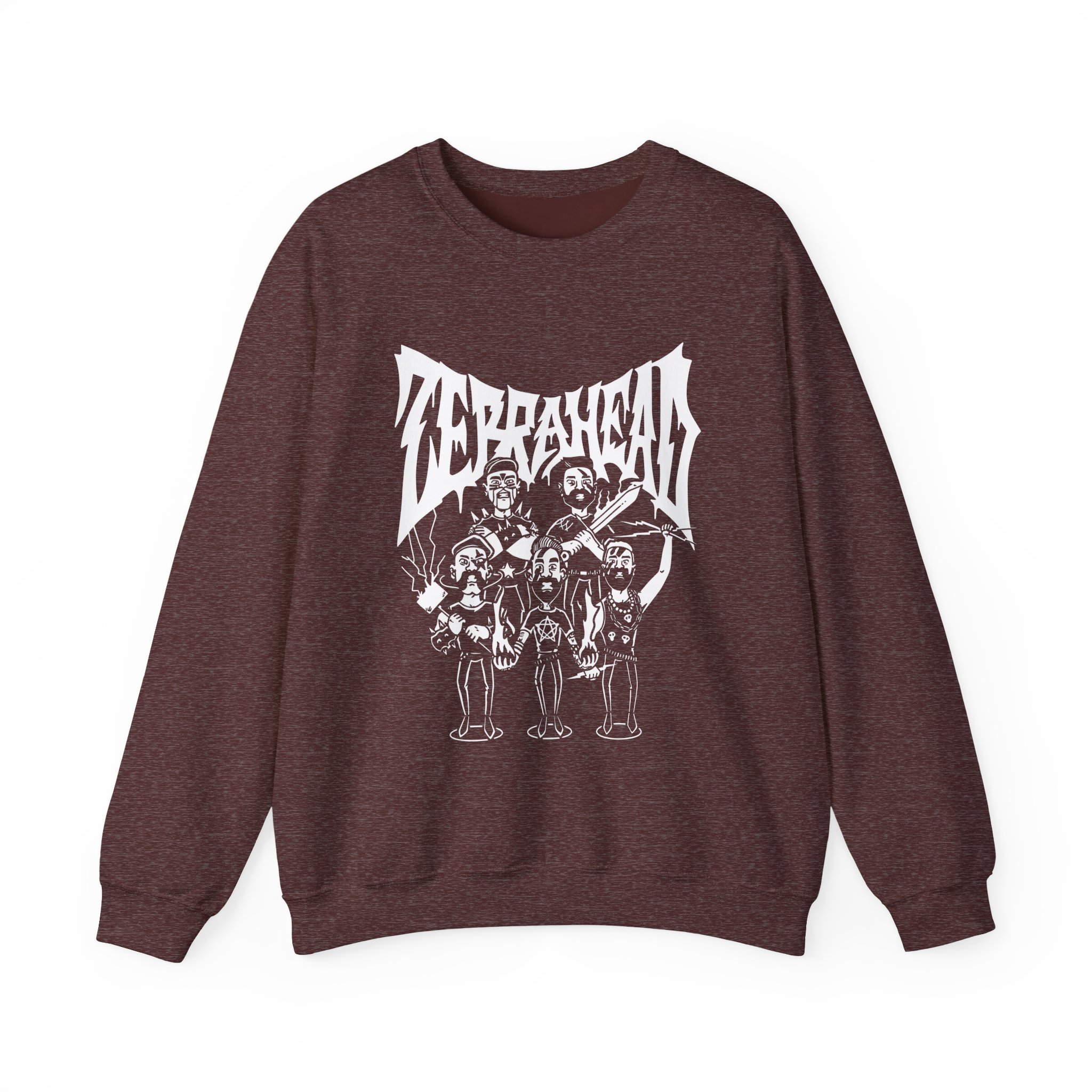 Zebrahead Goth Unisex Heavy Blendâ„¢ Crewneck Sweatshirt