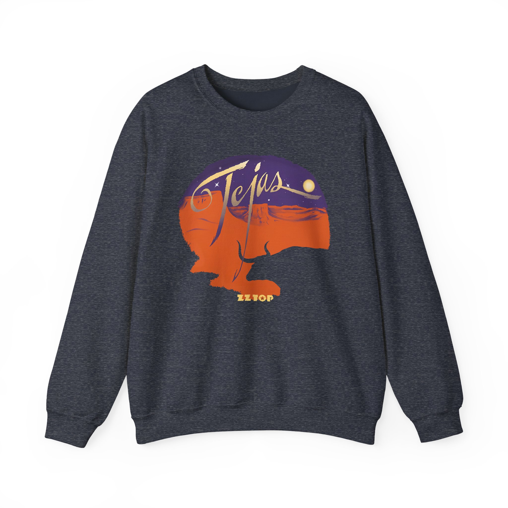 Zz Top Tejas  Unisex Heavy Blendâ„¢ Crewneck Sweatshirt