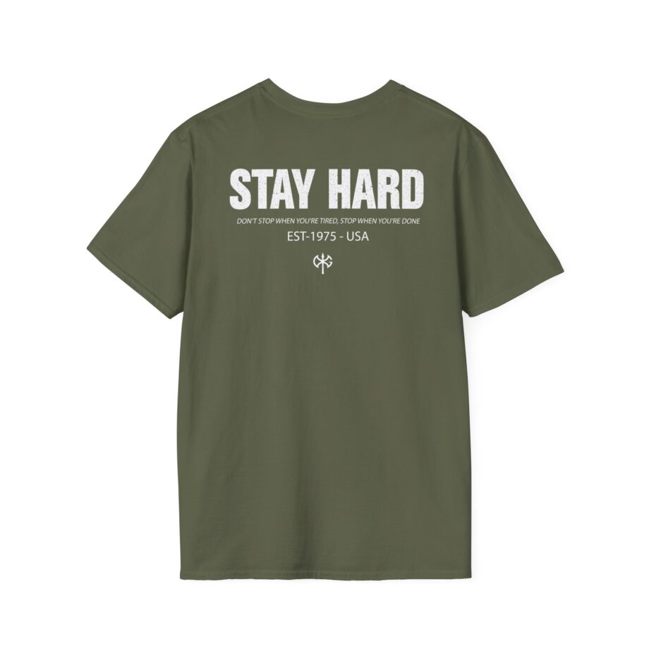 David Goggins  Stay Hard Unisex Softstyle T-Shirt