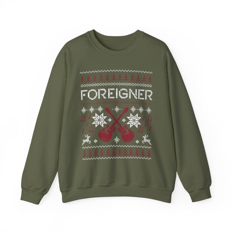 Foreigner Holiday Unisex Heavy Blend™ Crewneck Sweatshirt