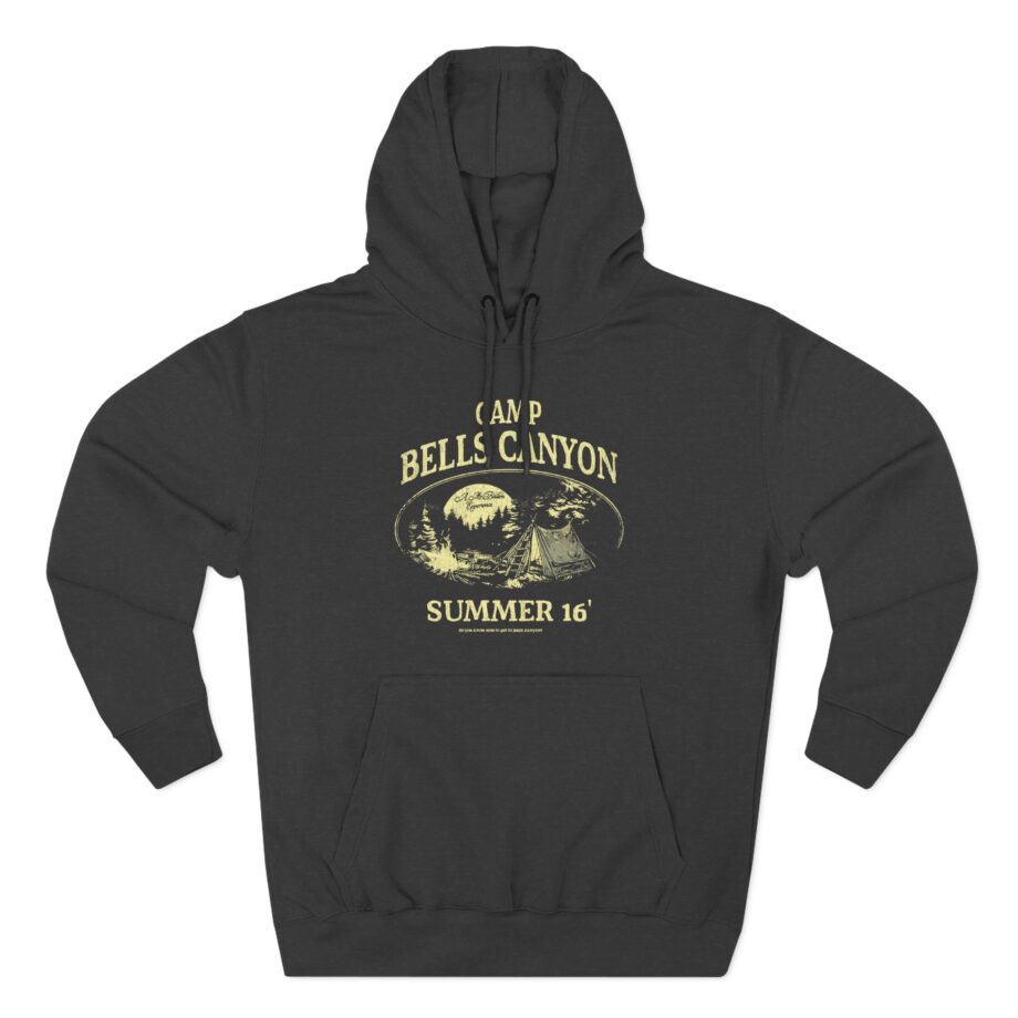 Mrballen Bells Canyon Distressed Three-Panel Fleece Hoodie