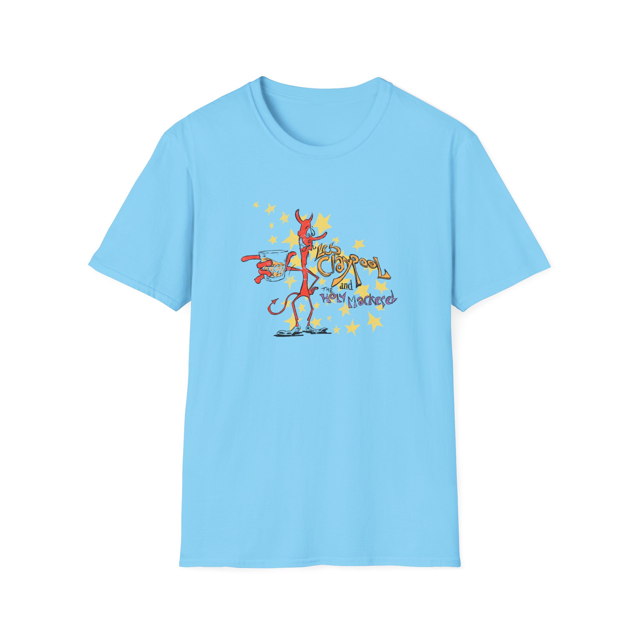 Primus Holy Mackerel Devil Ringer Unisex Softstyle T-Shirt